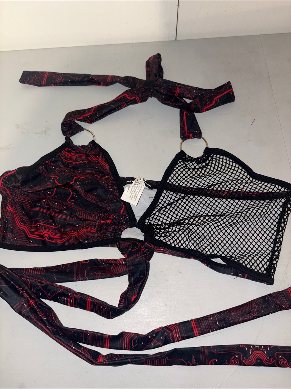 #117 New 1XL halter top